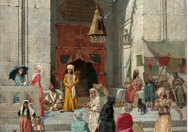 Bonhams'ta Osman Hamdi Bey Etkisi: "Cami Kapısında" 3,7 Milyon Sterline Alıcı Buldu