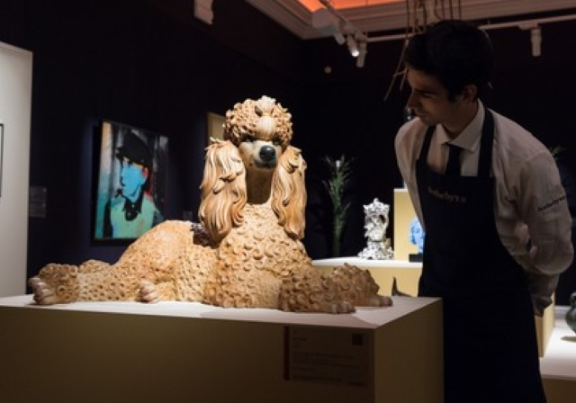 Jeff Koons’un Erken Dönem Eserlerinden "Poodle" Sotheby’s’te Rekor Fiyatla Satıldı