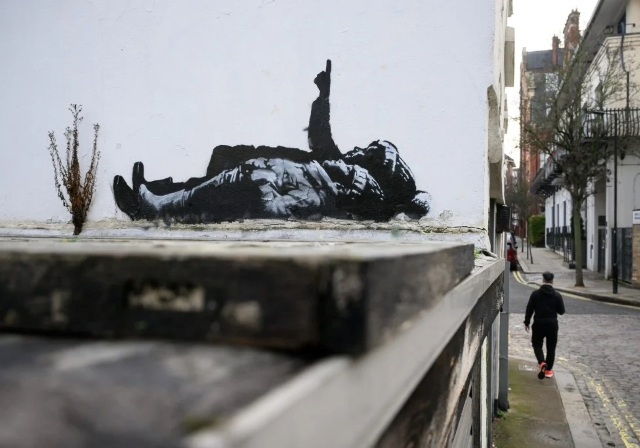 Banksy'den 2025'e Son Dokunuş