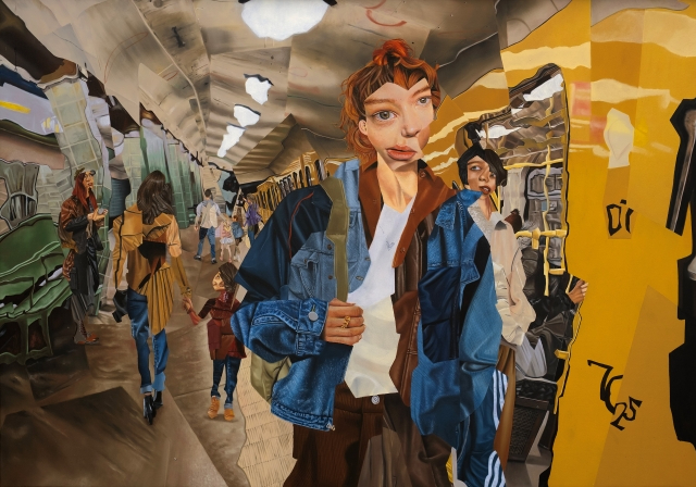 Hakan Gürbüzer METANOIA ile Galeri 77’de: Kübizm ve Hiperrealizm Arasında Parçalı Bir Gerçeklik