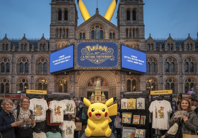 Pokémon, 30. Yılını Londra Doğa Tarihi Müzesi’nde Kutluyor