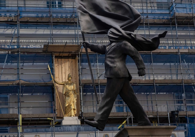 Banksy’den Londra’nın Merkezinde Yeni Heykel