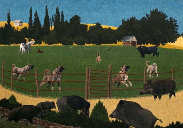 Hafızanın Bozkırı Galeri 77'de: Mehmet Resul Kaçar’dan “Benim İnandığım Tanrı’nın Öküzleri”