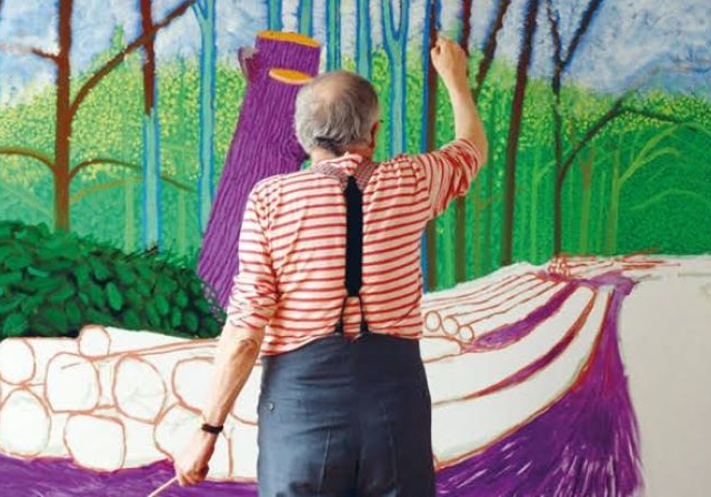 David Hockney Fondation Louis Vuitton’da 70. Sanat Yılını Kutluyor