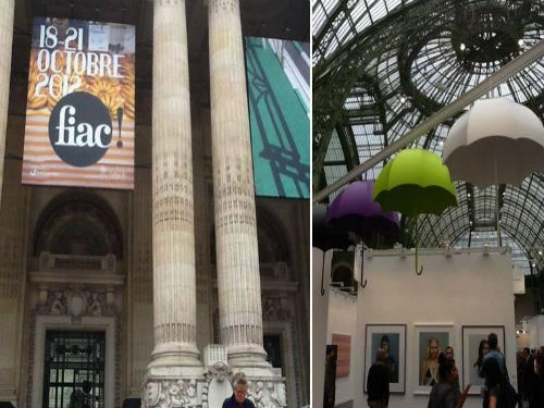 Muhteşem Grand Palais' de Fiac Art Fair
