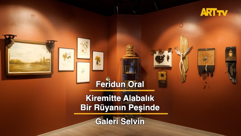 Feridun Oral | Kiremitte Alabalık Bir Rüyanın Peşinde | Galeri Selvin