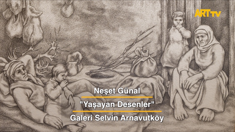 Neşet Günal | Yaşayan Desenler | Galeri Selvin Arnavutköy